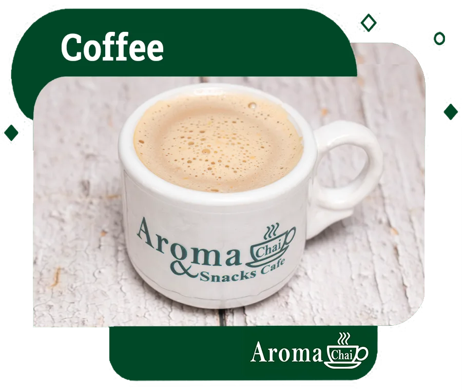 Coffee at Aroma Chai cafe