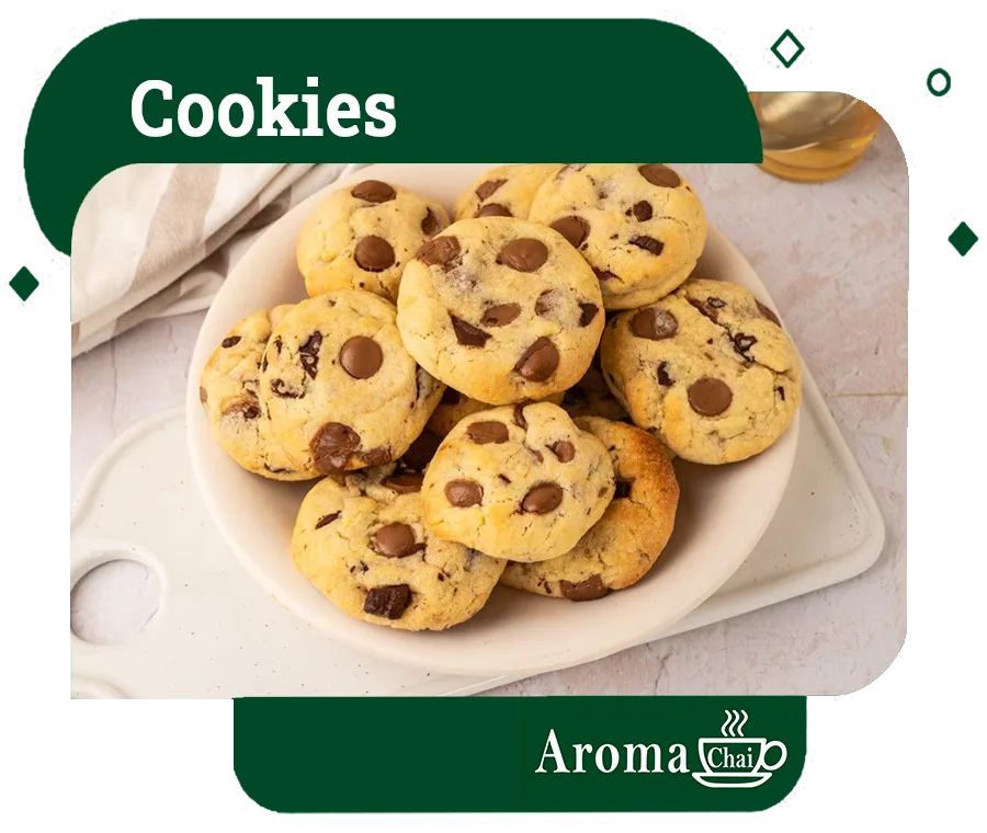 Cookies at Aroma Chai cafe